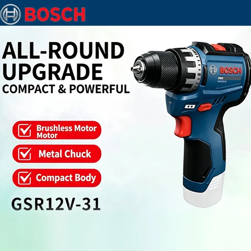 Home Appliances - Bosch GSR 12V-31 Fırçasız Elektrikli Matkap