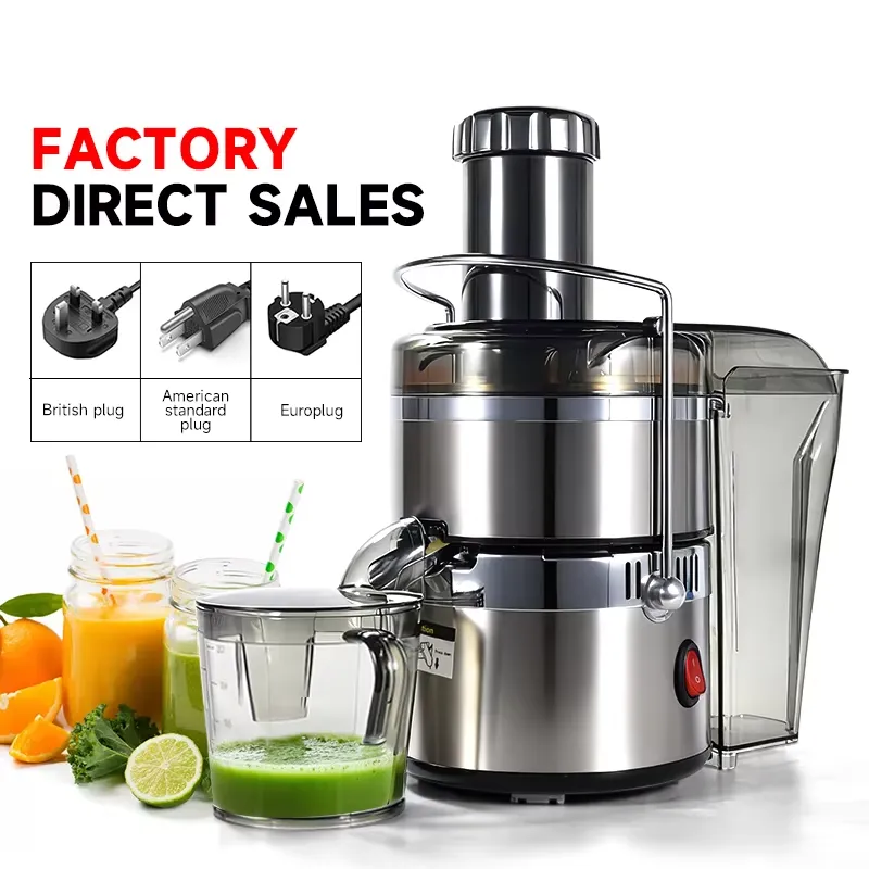 Electric Slow Juicer Cold Press - MOSEENER Elektrikli Paslanmaz Çelik Soğuk Sıkım