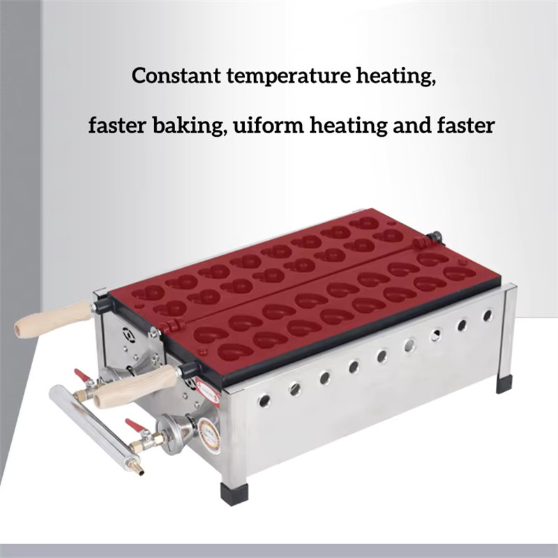 Ticari Mini Kalp Şeklinde Waff - Mini Waffle Maker Machine incelemesi ve fiyatı