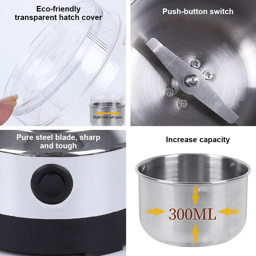 Elektrikli Kahve Öğütücü, Pasl - Coffee Bean Grinder Electric incelemesi ve fiyatı