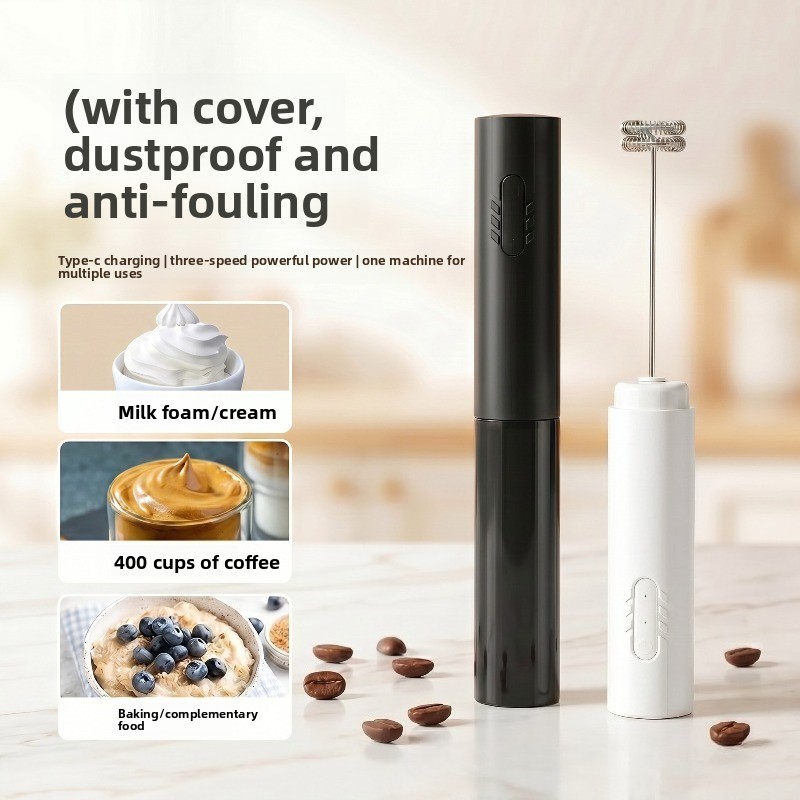 Elektrikli Süt Köpürtücü Taşın - Electric Milk Frother Handheld incelemesi ve fiyatı
